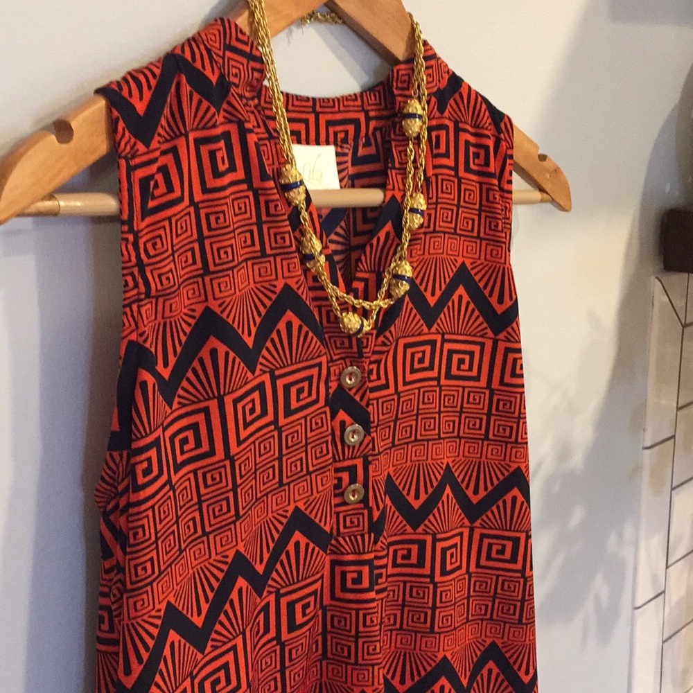 Aztec inspired tunic/top